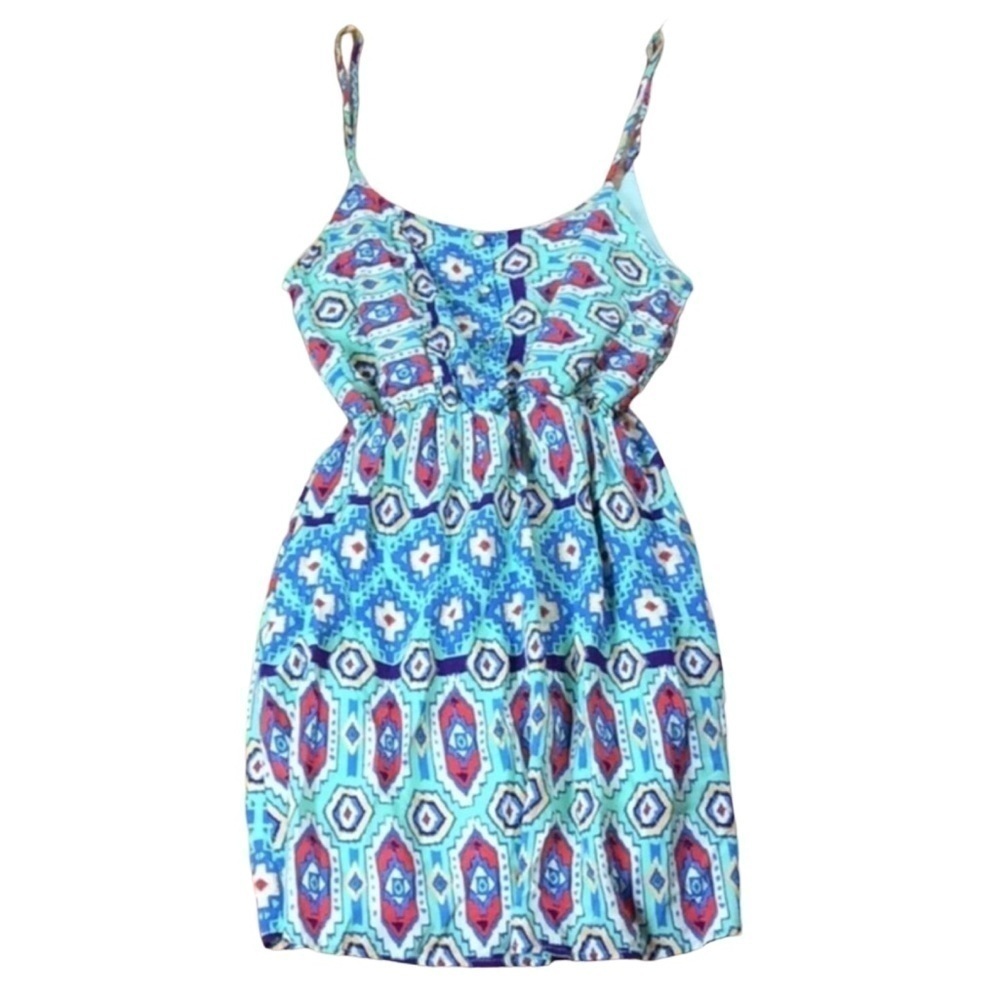 Everly Aztec tribal print sundress Size small